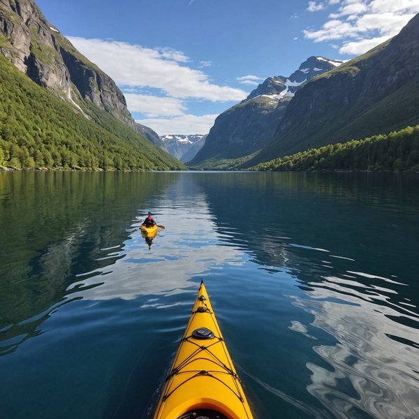 Comment organiser une expédition de kayak dans les fjords norvégiens?